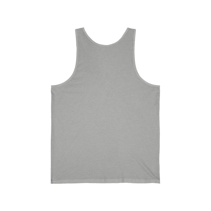 Motivational Unisex Jersey Tank - Control What You Can Submit - Perfect for Fitness & Mindfulness