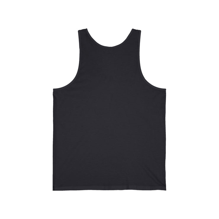 Motivational Unisex Jersey Tank - Control What You Can Submit - Perfect for Fitness & Mindfulness